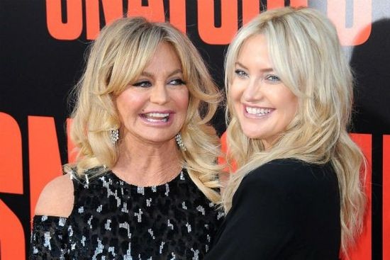 Goldie Hawn a Kate Hudson